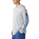 Columbia Men’s PFG Terminal Tackle Hoodie - Cool Grey/Vivid Blue Logo