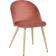 LPD Venice Pink Kitchen Chair 84cm 2pcs