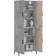 vidaXL High Concrete Gray Storage Cabinet 69.5x180cm