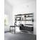 String Floor Black Shelving System 2pcs