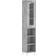vidaXL Engineered Wood Concrete Grey Förvaringsskåp 34.5x180cm