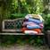 Klippan Yllefabrik Gotland Couverture Multicolore (200x130cm)