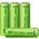 GP Batteries ReCyko Rechargeable AA 2600mAh 4-pack Green