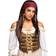 Boland Adult Wig Trinity Bandana Beaded Synthetic Hairpiece Pirate Costume