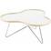 Swedese Flower White/Birch/Chrome Coffee Table 107x114cm