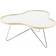Swedese Flower White/Birch/Chrome Sofabord 107x114cm