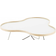 Swedese Flower White/Birch/Chrome Coffee Table 107x114cm