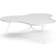 Swedese Flower Ash White Glazed Soffbord 107x114cm