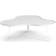 Swedese Flower Ash White Glazed Table Basse 107x114cm