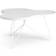 Swedese Flower Ash White Glazed Coffee Table 84x90cm