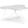 Swedese Flower Ash White Glazed Coffee Table 84x90cm