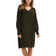 Ellos Magdalena Dress - Dark Green