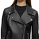 HUGO BOSS Larella-2 Oiled-Leather Jacket - Black