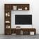 vidaXL Bookcase Brown Oak Bogreol 180cm