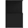 vidaXL Engineered Wood Black Nachttisch 35x35cm