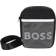 HUGO BOSS Logo Pouch Bag - Black