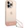 Guess Translucent with Strap Case for iPhone 14 Pro Max