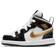 NIKE Jordan 1 Mid SE TD - Black/White/Metallic Gold