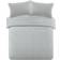 Brentfords Teddy Fleece Funda nórdica Gris (200x135cm)