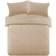 Brentfords Teddy Fleece Duvet Cover Beige (198x137cm)