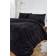 Brentfords Teddy Fleece Funda nórdica Negro (200x135cm)
