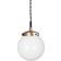 Globen Lighting Mini Alley Antique Brass/White Lampada a Sospensione 150cm