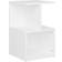 vidaXL Engineered Wood White Sängbord 35x35cm