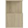 vidaXL Engineered Wood Sonoma Oak Sengebord 35x35cm