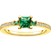 Thomas Sabo Charming Ring - Gold/Green/Transparent