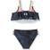 Under Armour Tie Dye Flutter Swim Bikini Set - Black