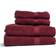 Lord Nelson Terrycloth Gästhandduk Röd (50x30cm)