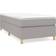 vidaXL Fabric Light Grey Ramsäng 90x200cm