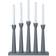 Markslöjd Måseskär Grey Adventsljusstake 36cm