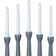 Markslöjd Måseskär Grey Adventsljusstake 36cm