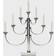 Konstsmide Classic Chrome Adventsljusstake 45cm