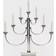 Konstsmide Classic Chrome Adventsljusstake 45cm