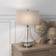 Meyer & Cross Lagos Antique Polished Nickel Table Lamp 23"