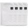 Himla Sunshine Tovagliolo di Stoffa Bianco (45x45cm)