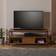 House and Homestyle Marion Industrial Brown TV Bench 120x48cm