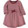 Touched By Nature Girl's Organic Cotton Long-Sleeve Dresses 2-pack - Holly Berry