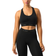 ICANIWILL Define Seamless Logo Scrunch Sports Bra - Black