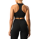 ICANIWILL Define Seamless Logo Scrunch Sports Bra - Black