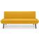 Julian Bowen Gaudi Mustard Sofa 195cm 2 Seater