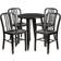 Flash Furniture Thomas Commercial Grade Patio Dining Set