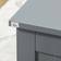 Homcom Large Chest Unit Organizer Grey Storage Box