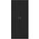 vidaXL 800622 Black Garderobeskab 80x180cm