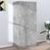 vidaXL 800625 Concrete Grey Garderobeskab 80x180cm