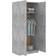 vidaXL 800625 Concrete Grey Garderobe 80x180cm