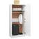 vidaXL 800627 High Gloss White Garderob 80x180cm