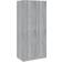 vidaXL 800627 Grey Sonoma Garderobe 80x180cm